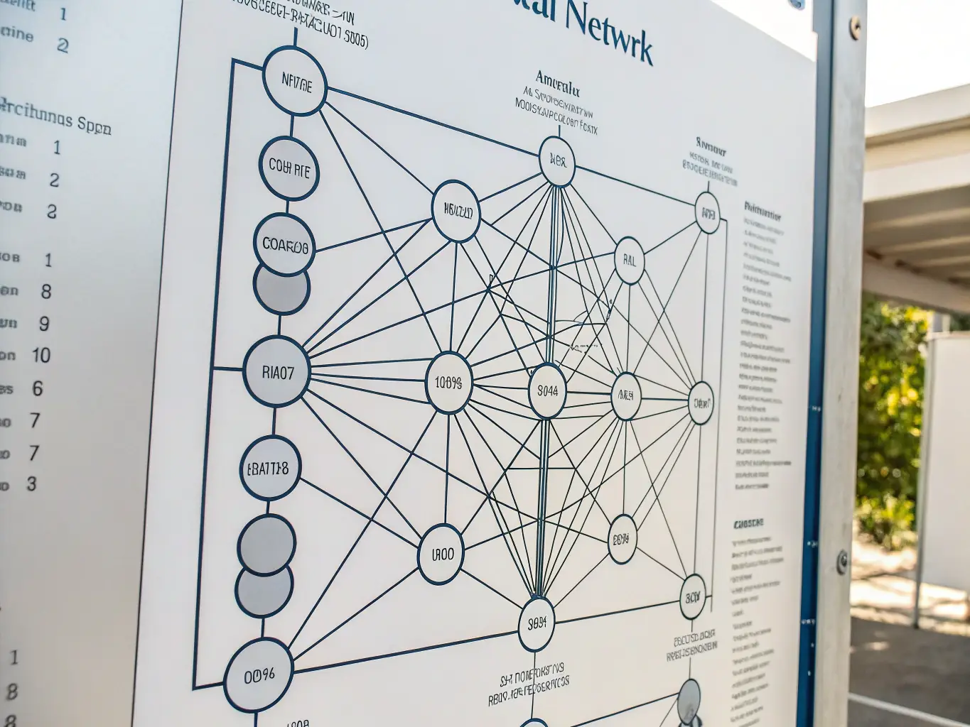 A minimalist abstract wireframe graphic representing a complex neural network architecture, symbolizing AetherLab's focus on advanced AI models.