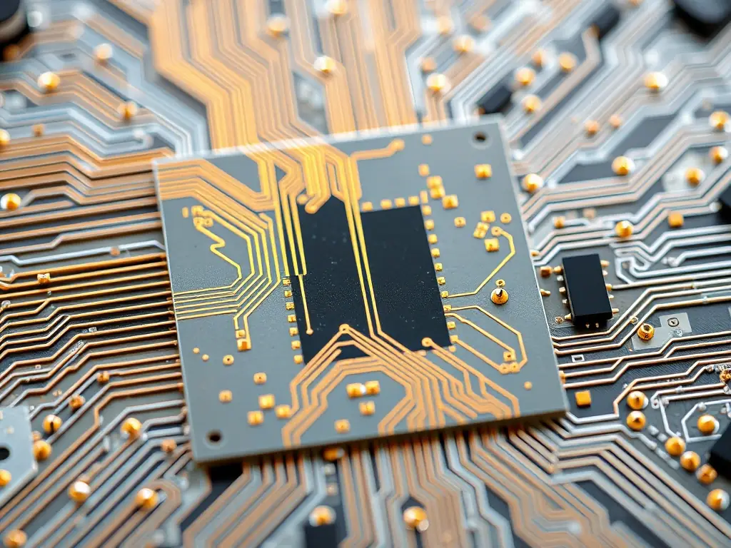 A stylized 3D representation of a memory chip with glowing pathways, symbolizing persistent memory. The chip is set against a dark background, highlighting its advanced technology and data storage capabilities.