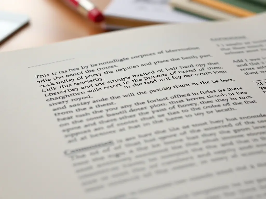 An abstract representation of a research paper with glowing citations and annotations, symbolizing the academic rigor and contributions of AetherLab to the field of AI. The paper is depicted with a minimalist design against a dark background.